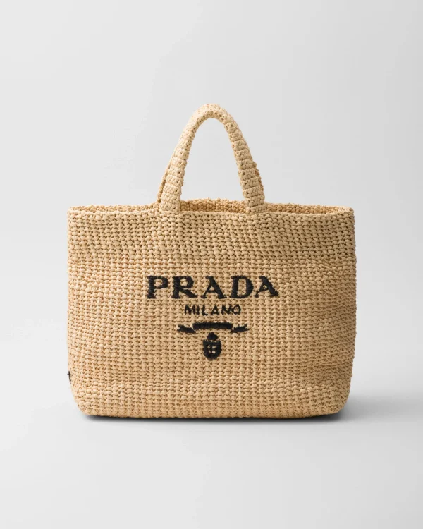 Totes | Totes*Prada Crochet tote bag Natural