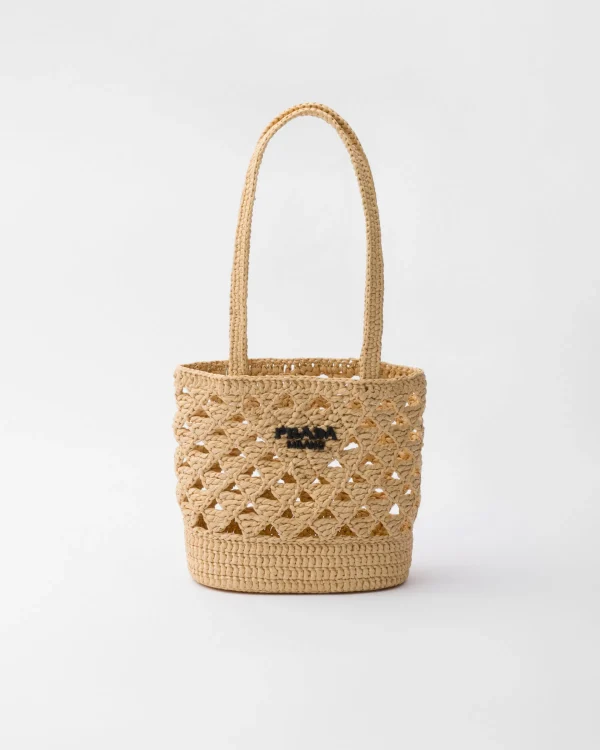 Totes | Totes*Prada Crochet tote bag Natural