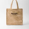 Totes | Totes*Prada Crochet tote bag Natural