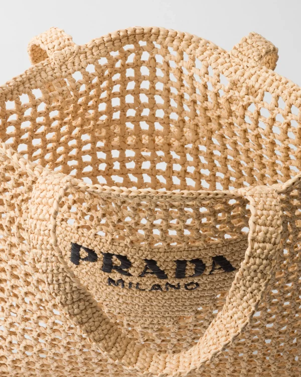 Totes | Totes*Prada Crochet tote bag Natural