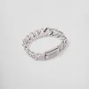 Jewels*Prada Crystal Logo Jewels bracelet Silver