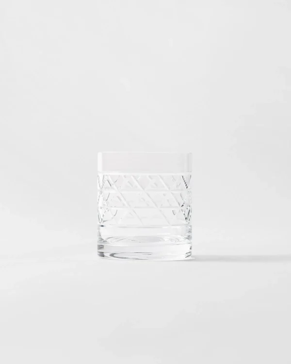 Glassware*Prada tumbler - Triangles Crystal