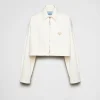 Denim*Prada Denim blouson jacket White