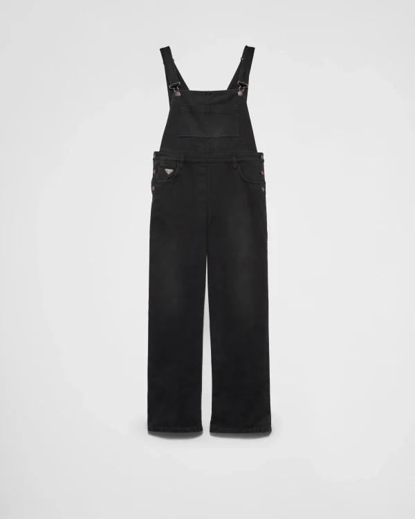 Denim*Prada Denim overalls Black