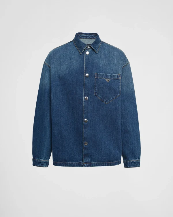 Denim*Prada Denim shirt Navy