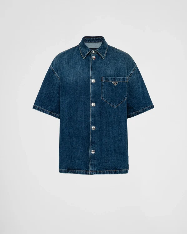 Denim*Prada Denim shirt Navy