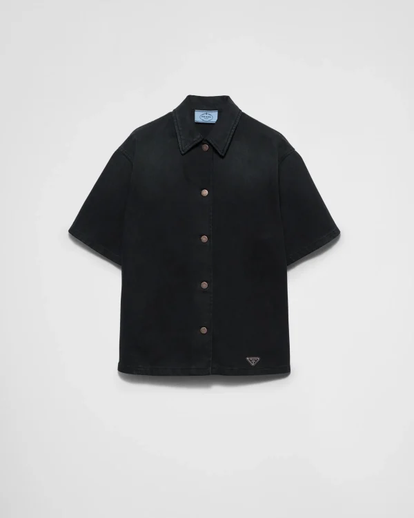 Denim*Prada Denim shirt Black