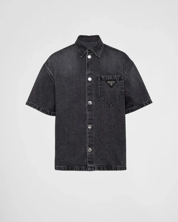 Denim*Prada Denim shirt Black