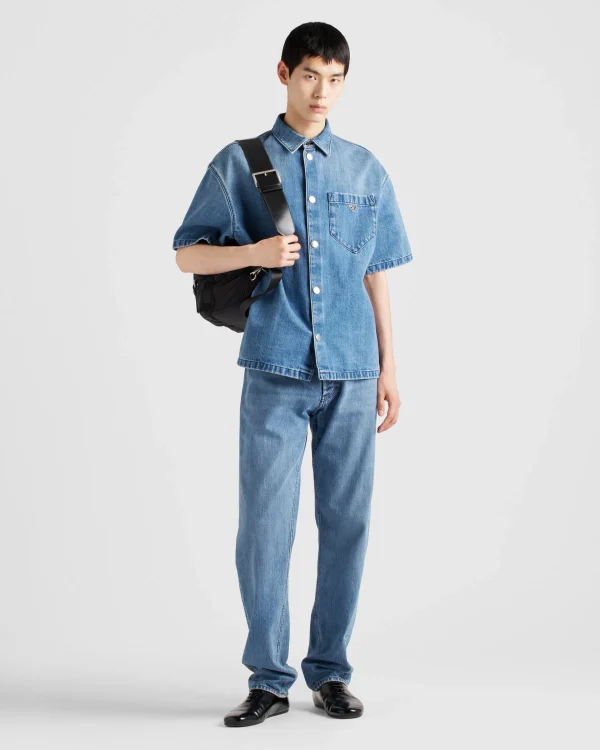 Denim*Prada Denim shirt Lightblue