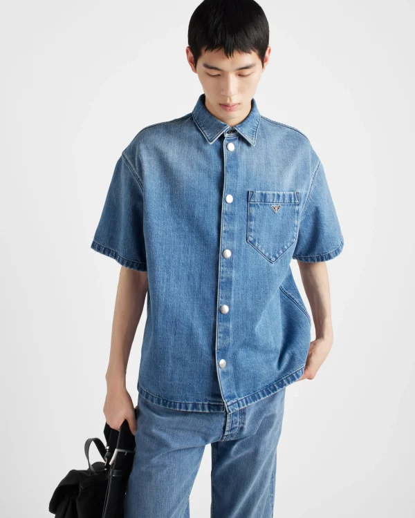 Denim*Prada Denim shirt Lightblue