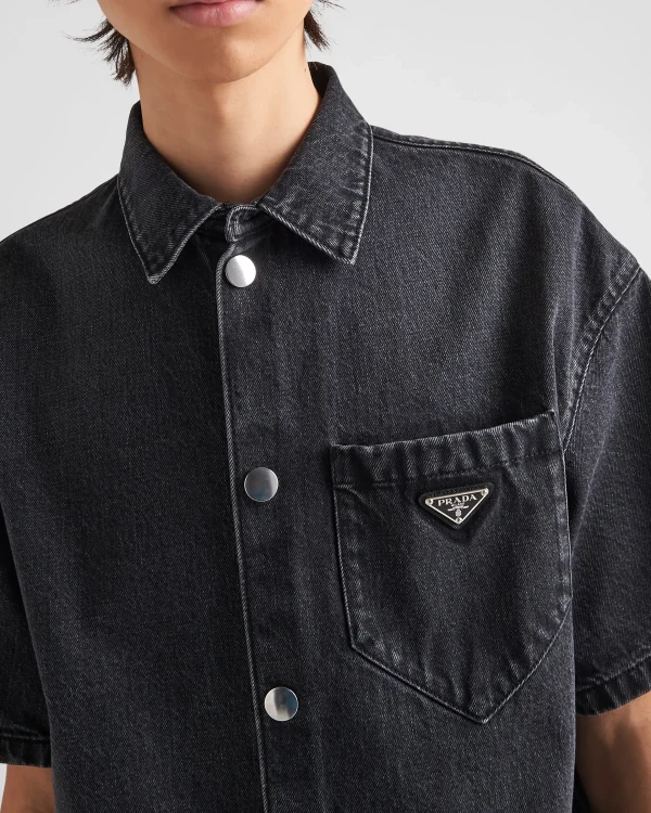 Denim*Prada Denim shirt Black