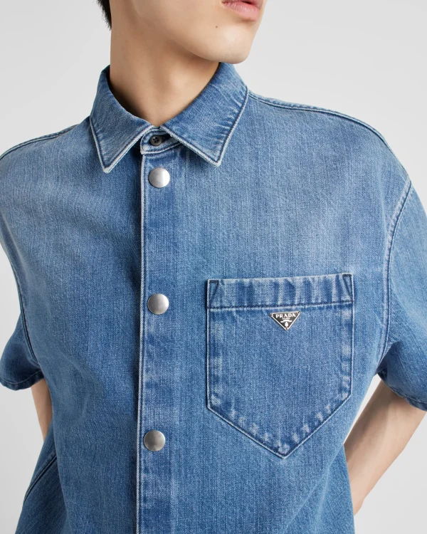 Denim*Prada Denim shirt Lightblue