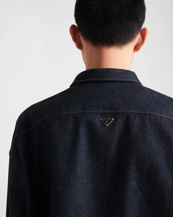 Denim*Prada Denim shirt Navy