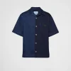 Denim*Prada Double Match washed denim shirt Blue/blue