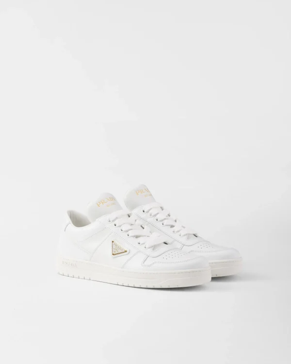 Sneakers*Prada Downtown leather sneakers White