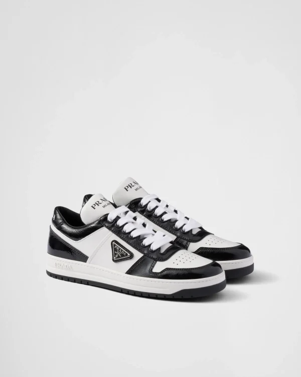 Sneakers*Prada Downtown leather sneakers White/black