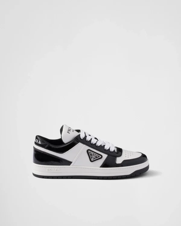 Sneakers*Prada Downtown leather sneakers White/black