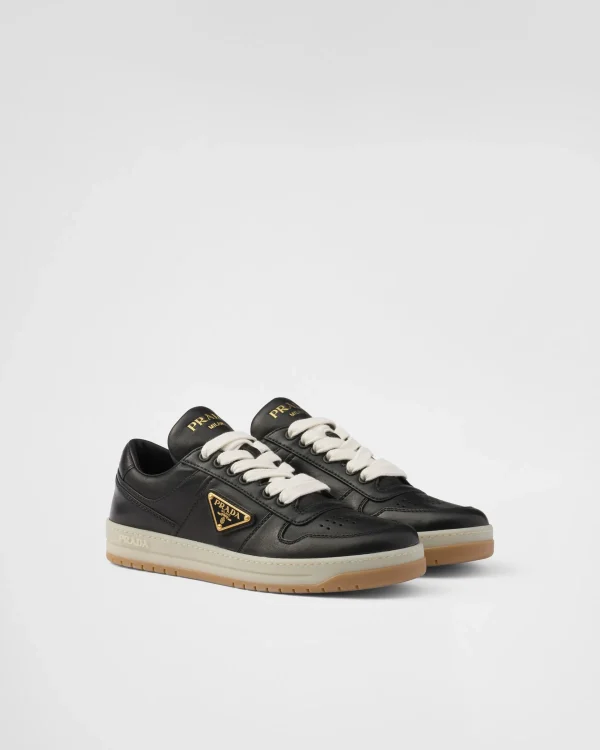 Sneakers*Prada Downtown nappa leather sneakers Black