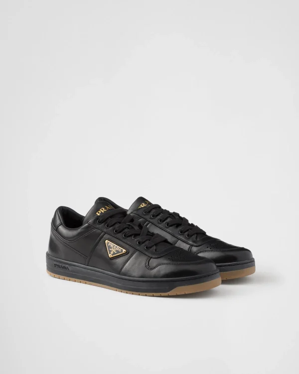 Sneakers*Prada Downtown nappa leather sneakers Black