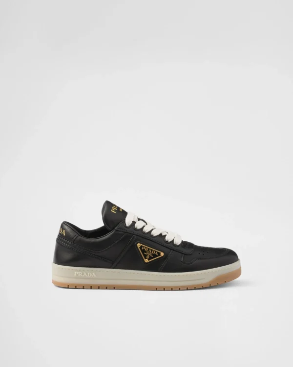 Sneakers*Prada Downtown nappa leather sneakers Black