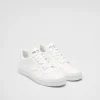 Lace-ups*Prada Downtown patent leather sneakers White