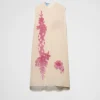 Dresses*Prada Embroidered georgette dress Begoniapink