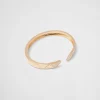 Bracelets*Prada Eternal Gold bangle bracelet in yellow gold with diamonds Gold/white