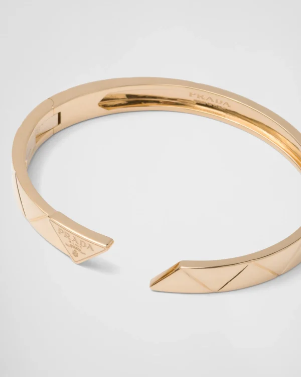 Bracelets*Prada Eternal bangle bracelet in yellow Gold