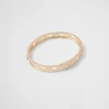 Bracelets*Prada Eternal cut-out bangle bracelet in yellow Gold