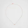 Necklaces*Prada Eternal Gold necklace in pink gold with nano triangle pendant Rosegold