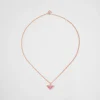 Necklaces*Prada Eternal Gold pendant necklace in pink gold with diamonds Pinkgold/begonia/white