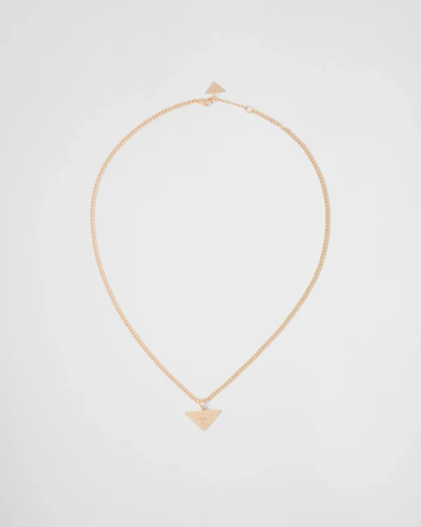 Necklaces*Prada Eternal pendant necklace in yellow Gold