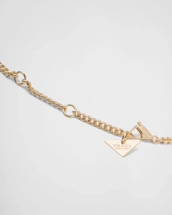 Necklaces*Prada Eternal pendant necklace in yellow Gold