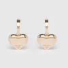 Earrings And Brooches*Prada Eternal small drop earrings in yellow Gold