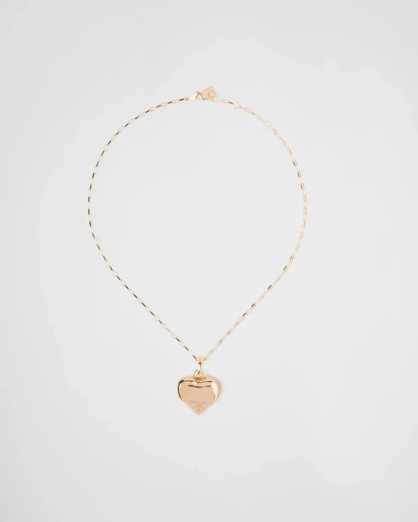 Necklaces*Prada Eternal small pendant necklace in yellow Gold