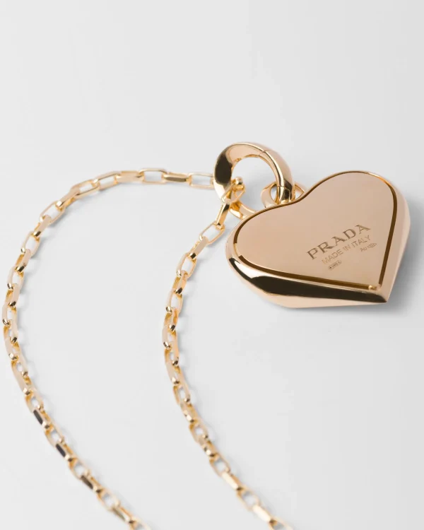 Necklaces*Prada Eternal small pendant necklace in yellow Gold