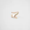 Rings*Prada Eternal Gold snake mini ring in yellow gold and diamonds Gold/white