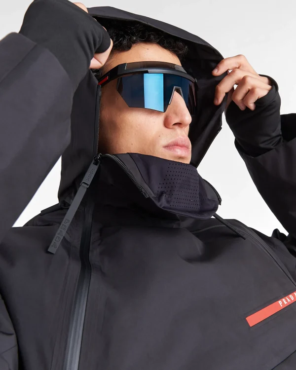 Men's Collection*Prada Extreme-Tex snowboard jacket Black