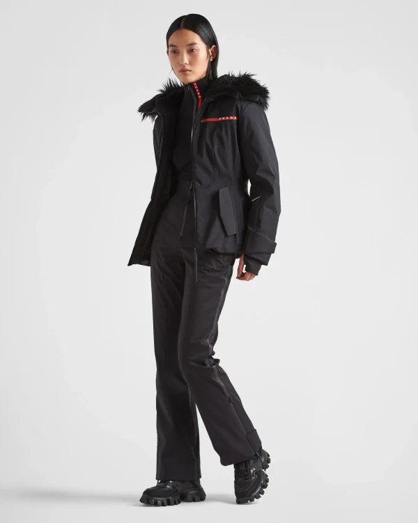 Women's Collection*Prada Extreme-Tex stretch ski jacket Black