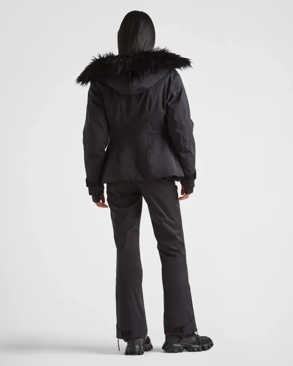 Women's Collection*Prada Extreme-Tex stretch ski jacket Black