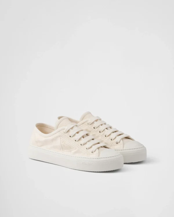 Sneakers*Prada Fabric sneakers Natural