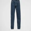 Denim*Prada Five-pocket denim jeans Navy