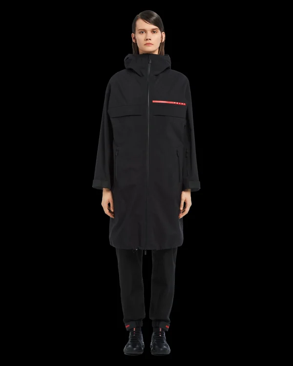 Women's Collection*Prada GORE-TEX PRO raincoat Black