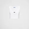 T-shirts And Sweatshirts | Shirts And Tops*Prada Jersey top White