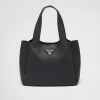 Totes | Totes*Prada Large leather tote Black