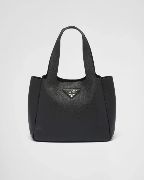 Totes | Totes*Prada Large leather tote Black