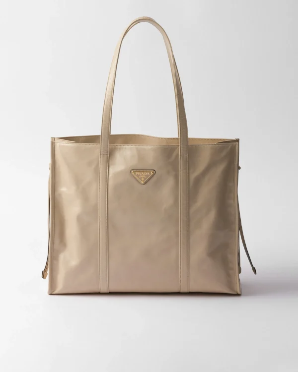 Briefcases | Briefcases*Prada Large leather tote bag Travertine