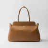 Briefcases | Briefcases*Prada Large leather tote bag Caramel