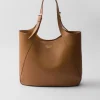 Briefcases | Briefcases*Prada Large leather tote bag Caramel