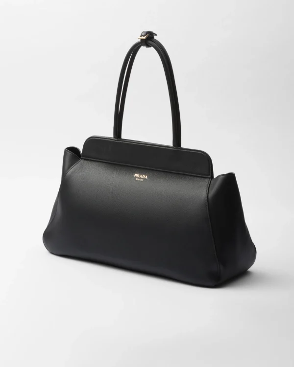 Briefcases | Briefcases*Prada Large leather tote bag Black